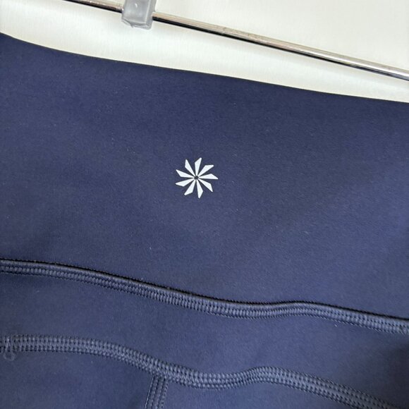 Athleta Small Timeless Contender Capris Leggings Zip Pockets Small Petite - Picture 8 of 11